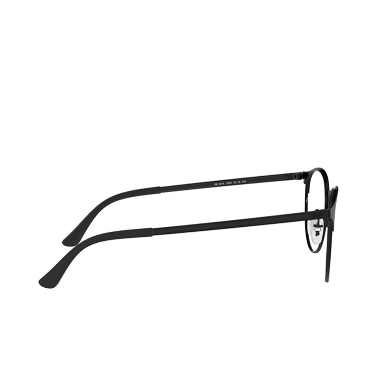 Ray-Ban RX6375 Eyeglasses 2944 black top on matte black - 3/4