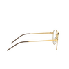Ray-Ban® Aviator Eyeglasses: RX6414 color Gold 2500 - product thumbnail 3/3.