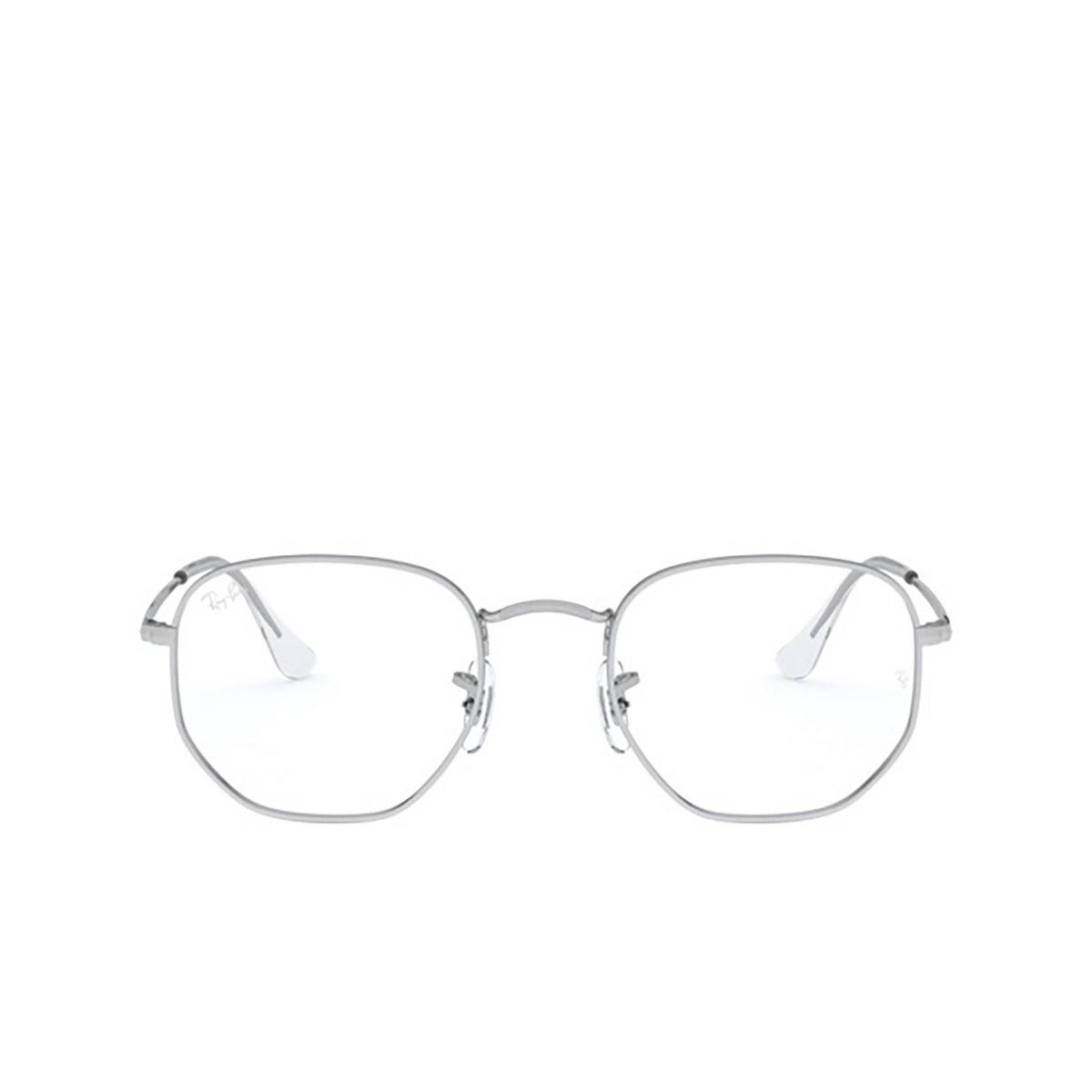 Ray-Ban® Irregular Eyeglasses: RX6448 color Silver 2501 - 1/3.