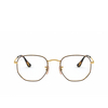 Ray-Ban RX6448 Eyeglasses 2945 top havana on gold - product thumbnail 1/4