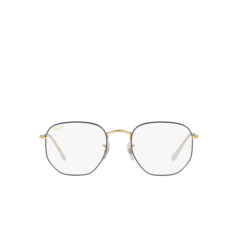 Ray-Ban RX6448 Eyeglasses 3105 blue on legend gold - 1/4