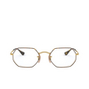 Ray-Ban® Irregular Eyeglasses: RX6456 color Havana On Arista 2945 - product thumbnail 1/3.