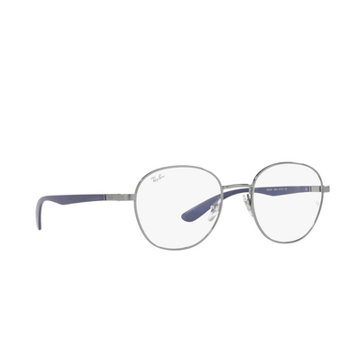 Ray-Ban RX6461 Korrektionsbrillen 2502 gunmetal - Dreiviertelansicht