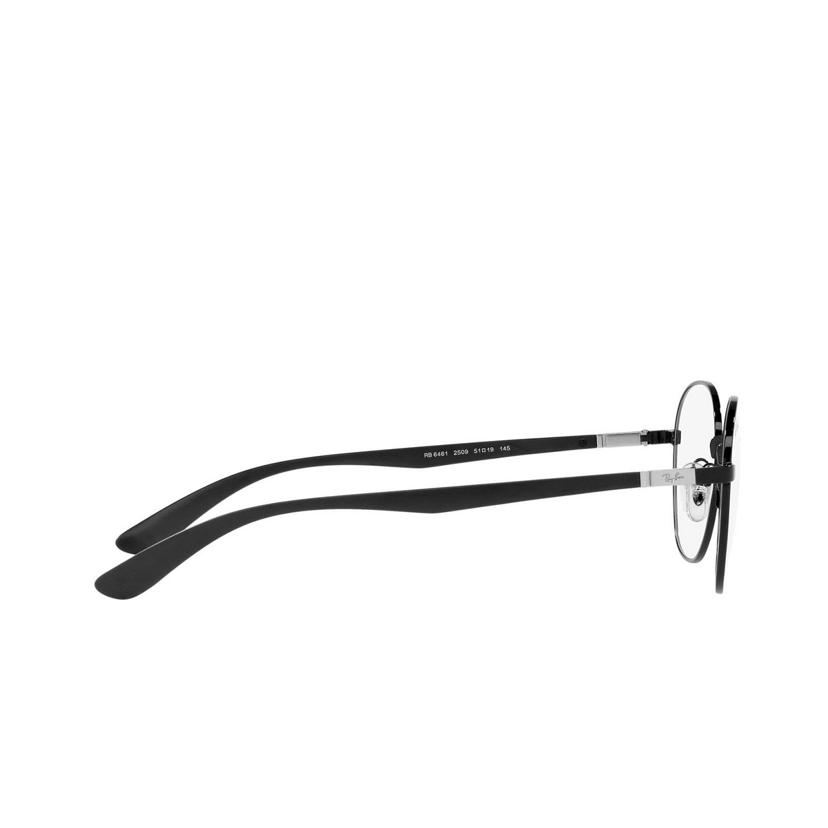 Ray-Ban® Square Eyeglasses: RX6461 color Black 2509 - 3/3.