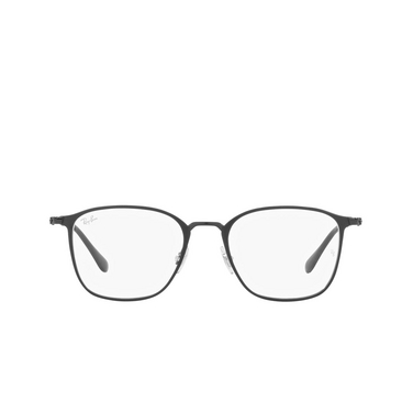 Ray-Ban RX6466 Eyeglasses 2904 matte black on black - front view