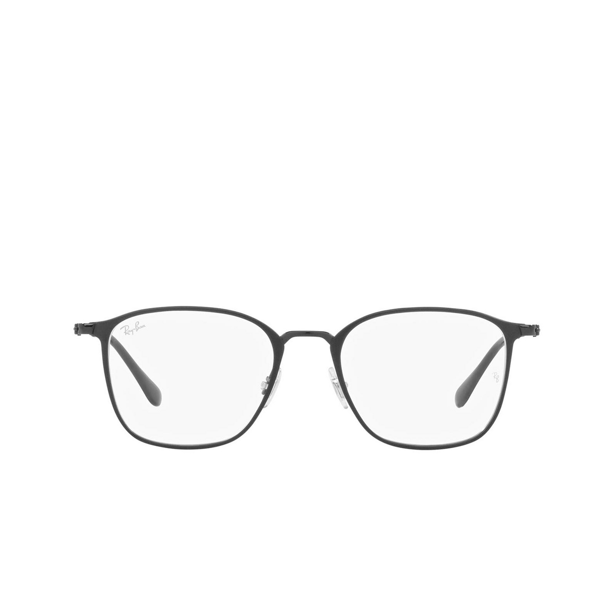 Ray-Ban RX6466 Eyeglasses 2904 Matte Black on Black - front view