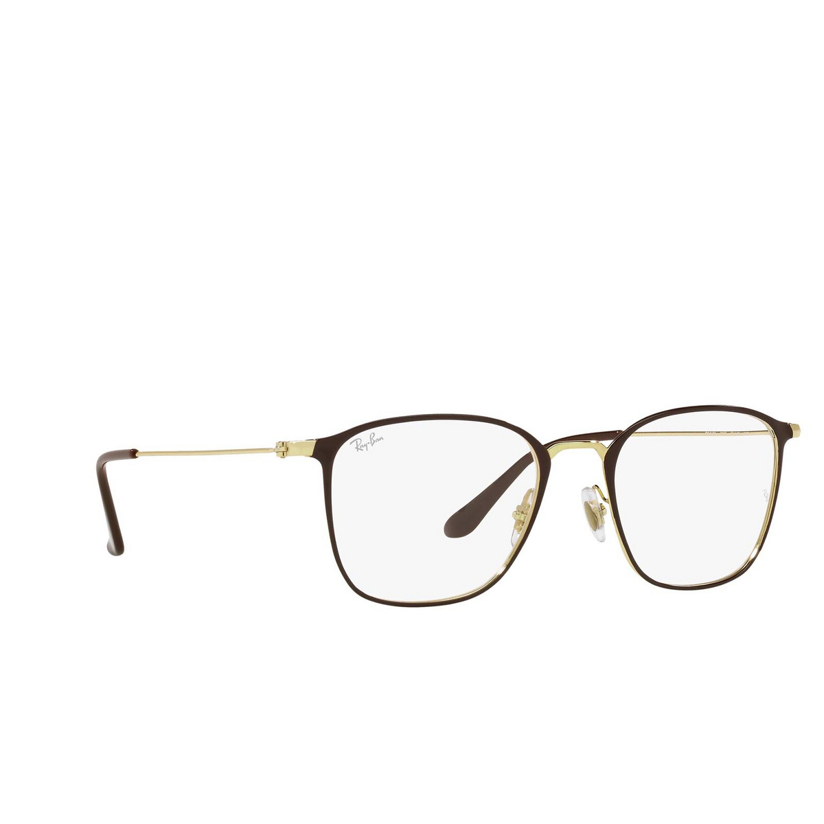 Ray-Ban RX6466 Eyeglasses 2905 Brown on Arista - product thumbnail 2/4