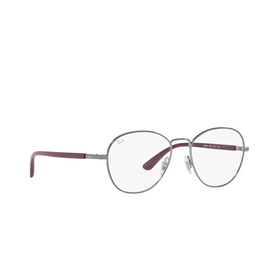 Ray-Ban RX6470 Korrektionsbrillen 2502 gunmetal - Dreiviertelansicht