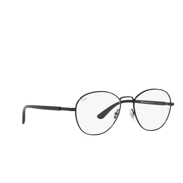 Ray-Ban RX6470 Eyeglasses 2509 black - three-quarters view