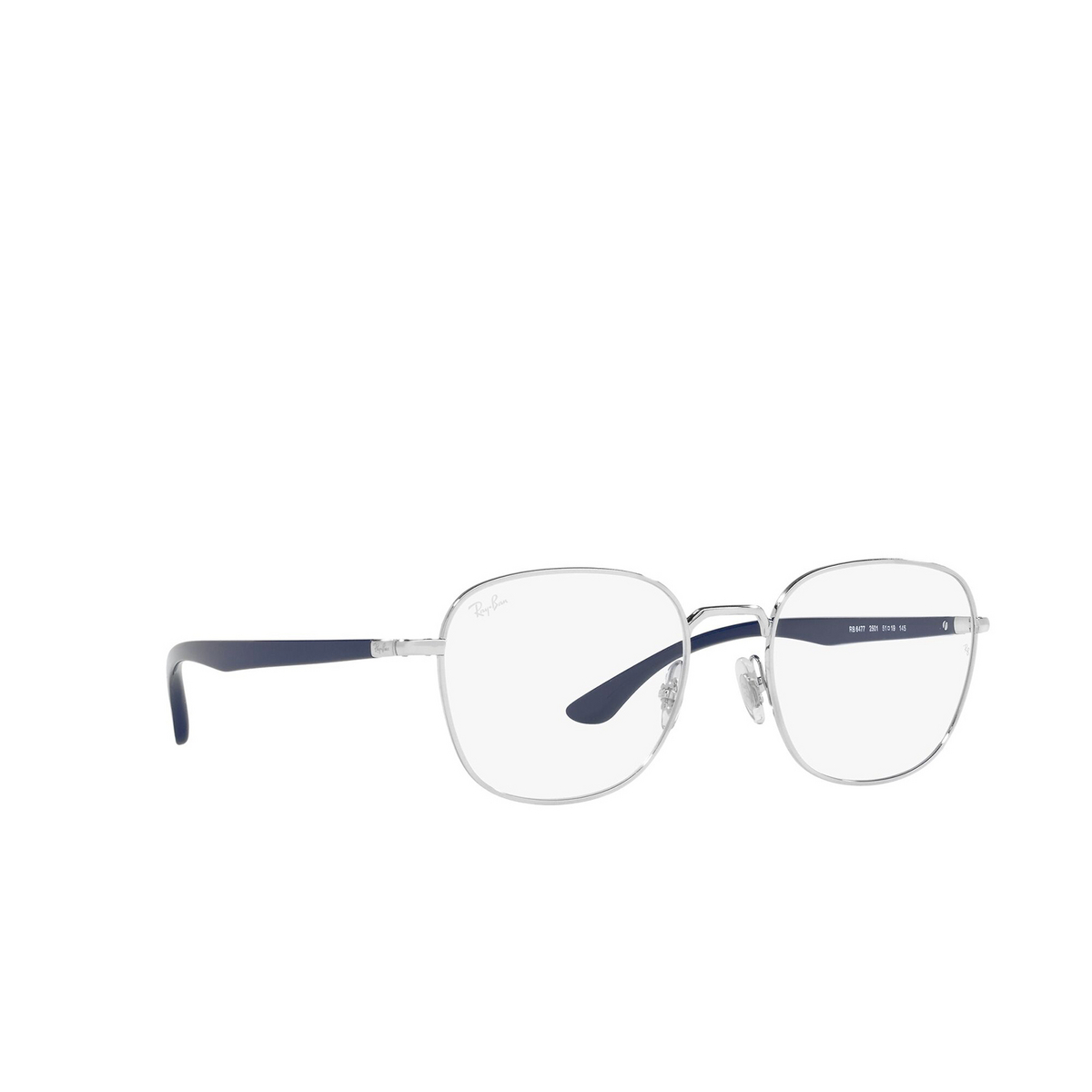 Occhiali da vista Ray-Ban RX6477 2501 Silver - anteprima prodotto 2/4