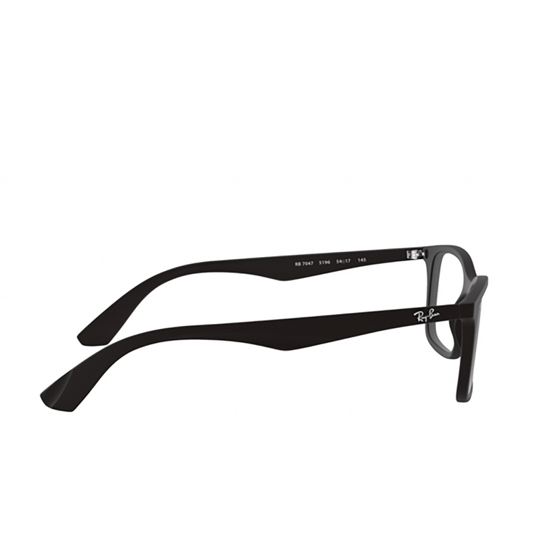 Ray-Ban RX7047 Eyeglasses 5196 matte black - 3/4