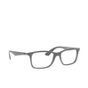 Ray-Ban RX7047 Korrektionsbrillen 5482 matte transparent grey - Produkt-Miniaturansicht 2/4