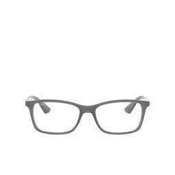 Ray-Ban® Square Eyeglasses: RX7047 color Matte Transparent Grey 5482.
