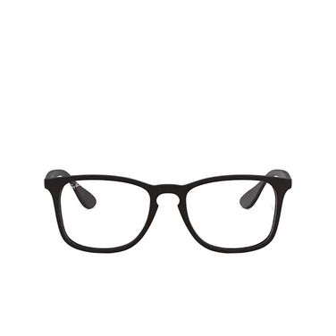 Ray-Ban RX7074 Korrektionsbrillen 5364 rubber black - Vorderansicht