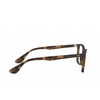 Ray-Ban RX7074 Eyeglasses 5365 rubber havana - product thumbnail 3/4