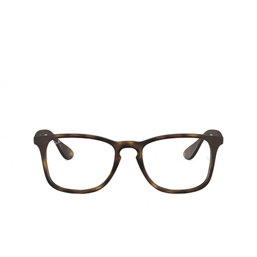 Ray-Ban RX7074 Eyeglasses 5365 rubber havana - front view