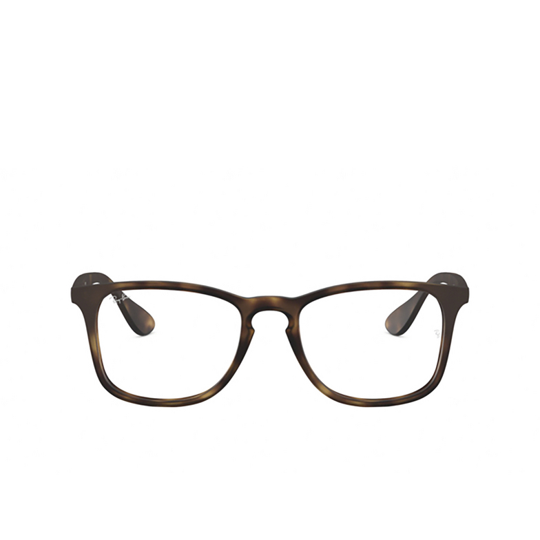 Ray-Ban RX7074 Eyeglasses 5365 rubber havana - 1/4