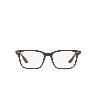Ray-Ban RX7144 Korrektionsbrillen 8063 sand brown - Vorderansicht