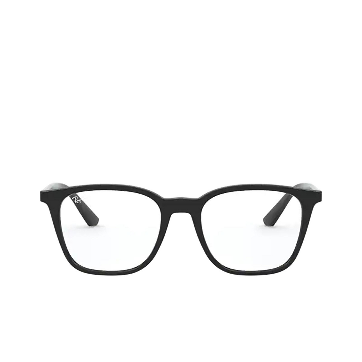 Ray-Ban® Square Eyeglasses: RX7177 color Black 2000 - 1/3.