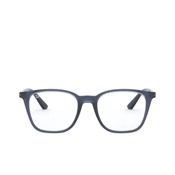 Ray-Ban® Square Eyeglasses: RX7177 color Transparent Violet 5995.
