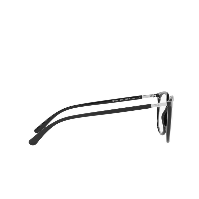 Ray-Ban RX7190 Eyeglasses 2000 black - 3/4