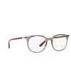 Ray-Ban® Square Eyeglasses: RX7190 color Transparent Grey 8083 - product thumbnail 2/3.