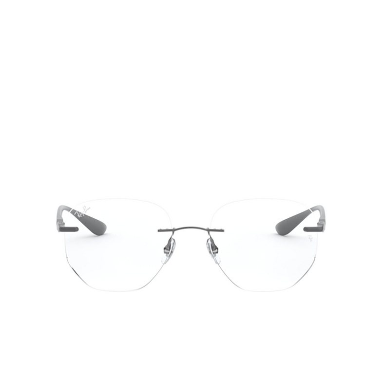 Ray-Ban RX8766 Eyeglasses 1000 shiny gunmetal - 1/4