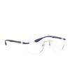 Ray-Ban RX8766 Eyeglasses 1216 shiny silver - product thumbnail 2/4