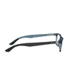 Ray-Ban RX8901 Korrektionsbrillen 5262 demi gloss blue - Produkt-Miniaturansicht 3/4