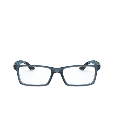 Ray-Ban RX8901 Eyeglasses 5262 demi gloss blue - front view