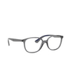 Ray-Ban RY1598 Korrektionsbrillen 3830 transparent grey - Produkt-Miniaturansicht 2/4