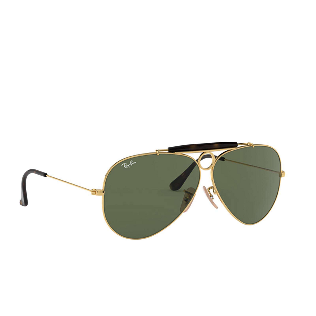 Ray-Ban SHOOTER Sunglasses 181 ARISTA - three-quarters view