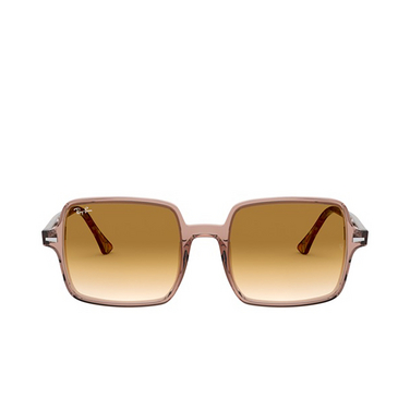 Gafas de sol Ray-Ban SQUARE II 128151 transparent light - Vista delantera