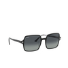 Ray-Ban SQUARE II Sunglasses 13183A black on chevron - product thumbnail 2/4