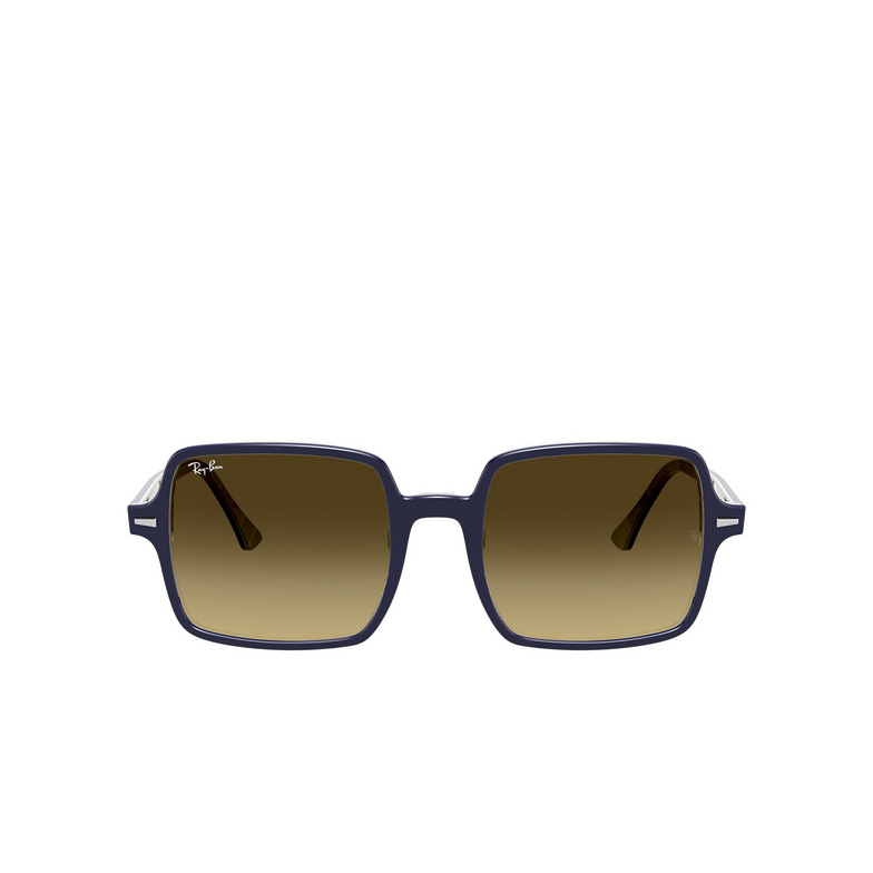 Ray-Ban SQUARE II Sunglasses 132085 blue stripes - 1/4