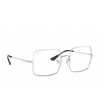 Ray-Ban® Square Eyeglasses: Square RX1971V color Silver 2501 - product thumbnail 2/3.