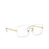 Gafas graduadas Ray-Ban SQUARE 3104 white on legend gold - Miniatura del producto 2/4