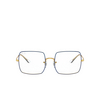Ray-Ban SQUARE Korrektionsbrillen 3105 blue on legend gold - Produkt-Miniaturansicht 1/4