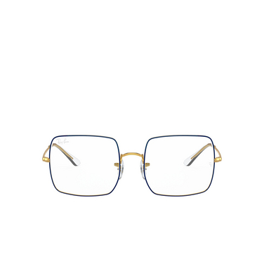 Ray-Ban SQUARE Korrektionsbrillen 3105 blue on legend gold - Vorderansicht