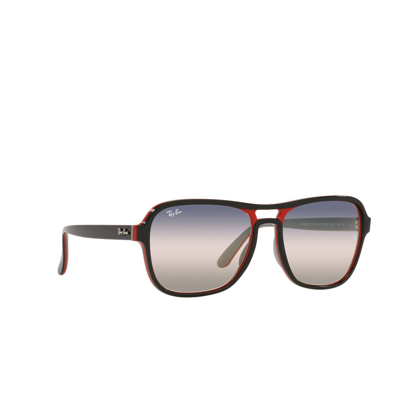 Ray-Ban STATE SIDE Sunglasses 6549GE black red light gray - 2/4