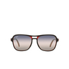 Ray-Ban STATE SIDE Sunglasses 6549GE black red light gray - product thumbnail 1/4