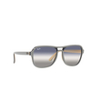 Ray-Ban STATE SIDE Sunglasses 6550GF light gray blu light brown - product thumbnail 2/4