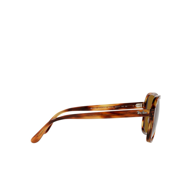 Ray-Ban STATE SIDE Sunglasses 954/33 striped havana - 3/4
