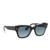 Ray-Ban STATE STREET Sunglasses 12943M black on transparent - product thumbnail 2/4