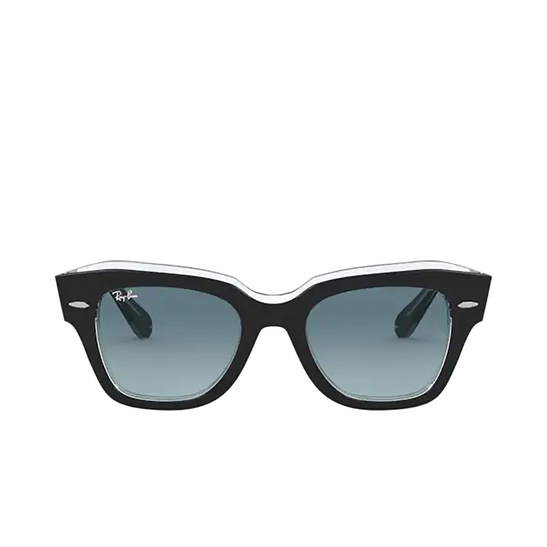 Ray-Ban STATE STREET Sunglasses 12943M black on transparent - 1/4