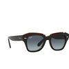 Ray-Ban STATE STREET Sunglasses 132241 black on transparent brown - product thumbnail 2/4