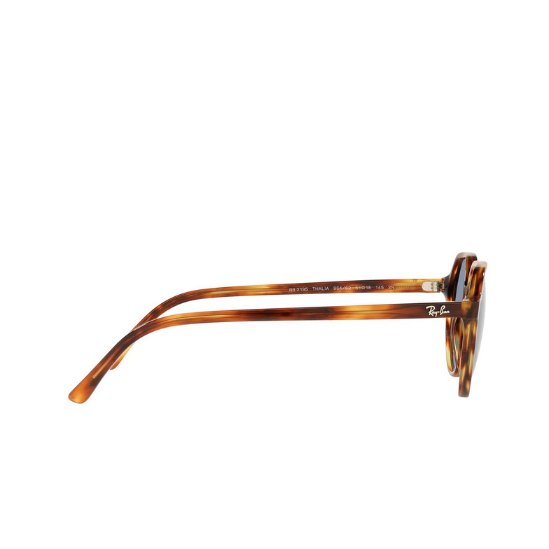 Ray-Ban THALIA Sunglasses 954/62 striped havana - 3/4