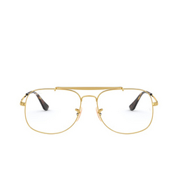 Ray-Ban® Aviator Eyeglasses: The General RX6389 color Gold 2500.