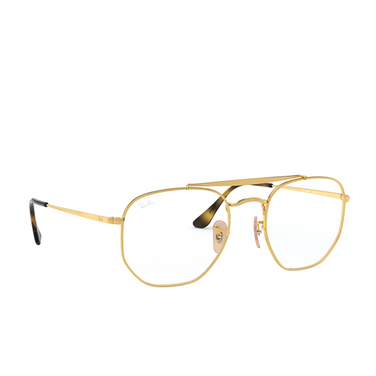 Ray-Ban THE MARSHAL Korrektionsbrillen 2500 gold - Dreiviertelansicht