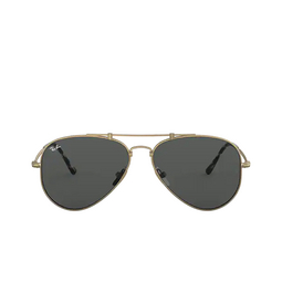 Ray-Ban® Aviator Sunglasses: RB8125 Titanium color 913757 Demi Gloss Antique Arista 